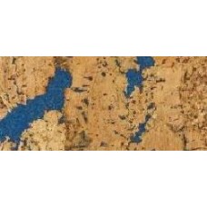 Пробковое наст. покрытие Ibercork Малага азул (Malaga Blue) 600х300х3мм (уп =1.98 кв.м)